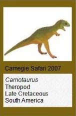 Carnegie Safari Carnotaurus Carnegie Safari Carnotaurus
