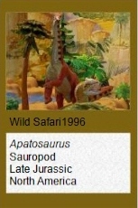 Wild Safari Apatosaurus