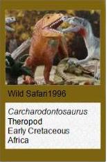 Wild Safari Carchardontosaurus