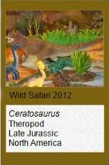 Wild Safari Ceratosaurus