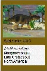 Wild Safari Diabloceratops