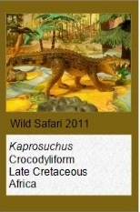 Wild Safari Kaprosuchus