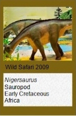 Wild Safari Nigersaurus