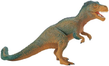 Feathered juvenial tyrannosaurus