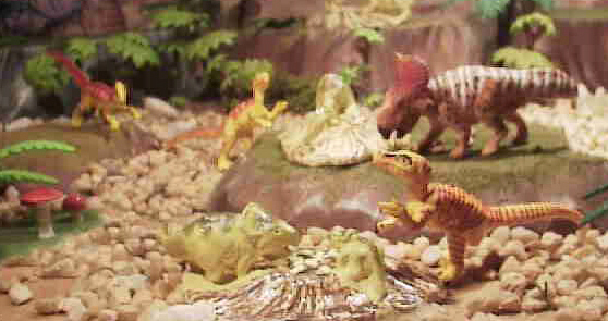Safari ltd Habitat Protoceratops and Velociraptor.