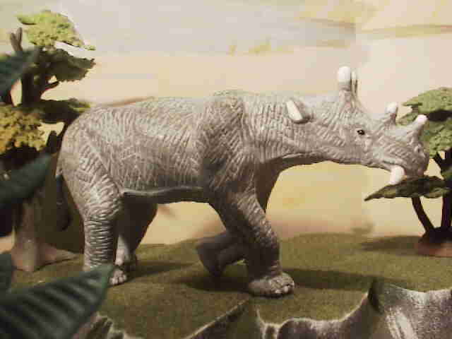 Play Vision Eobasileus from the large mammal series labeled as a rhinoceros to which it is only distantly related. PlayVision based its figures on the The Simon and Schuster Encyclopedia of Dinosaurs and Prehistoric Creatures.