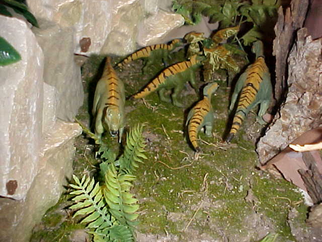Toyway WWD Iguanodon. Custom McDonalds Disney Animal World Iguanodon. by Stephen Robertson who did a great job matching the colors to the Toyway figures.