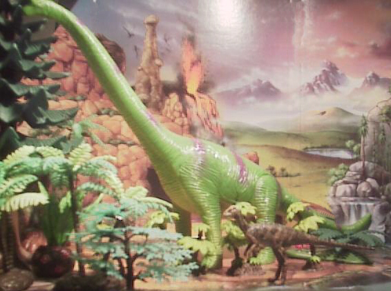 JASMAN Brachiosaurus Toyway hypsilophodont 