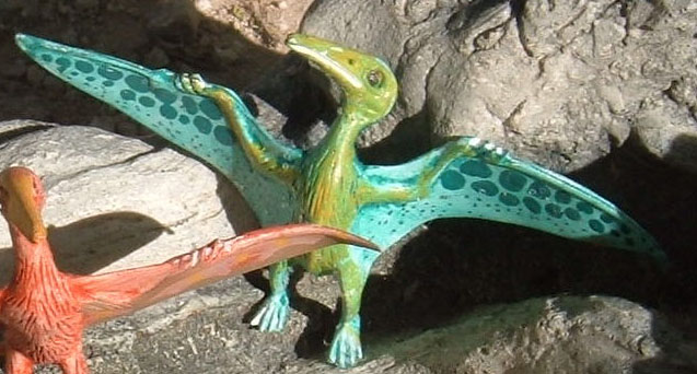 Pterodactylus Giga Paint your own and photo from the collection of Fred Hinjosa