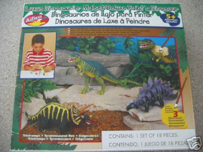 AAA dinosaur Paint set