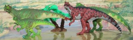 Battat BMOS and Terra Ceratosaurus