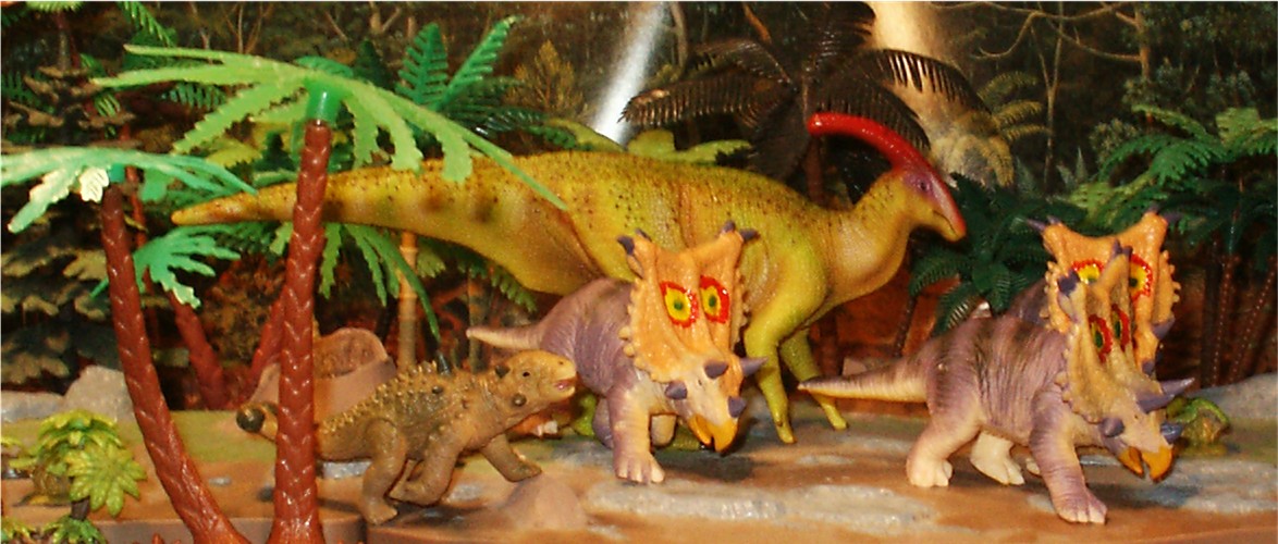 Chasmosaurus Parasaurolophus Euplocephalus