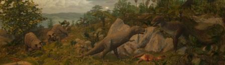 Smithsonian Natural history Creataceous Diorama