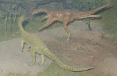 Natural History Museum Cretaceous Diorama