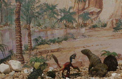UHA Kaiyodo Oviraptor and Protoceratops.