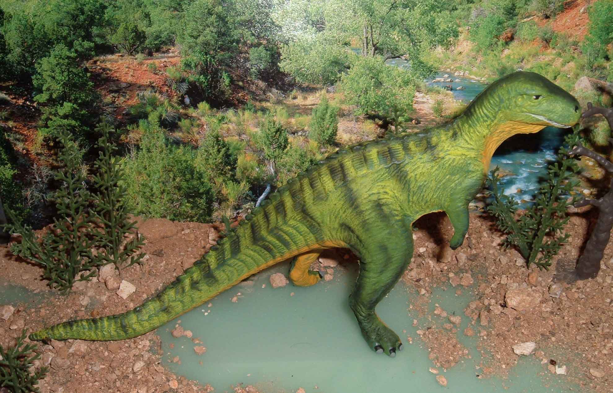 The 1/40 Invicta Megalosaurus from the painted series Custom painted by Fred Hinojosa 