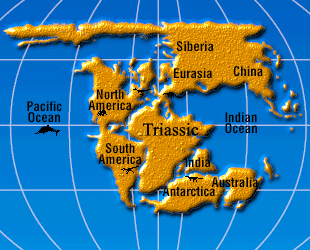 Triassic Map Click on figures
