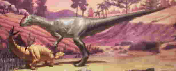 Kaiyodo Kentrosaurus Toyway Allosaurus
