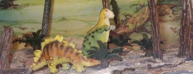 Allosaurus Stegosaurus Marx