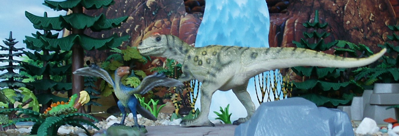 Bullyland Archaeopteryx, Allosaurus Stegosaurus