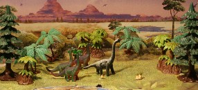 UKRD Brachiosaurus and JP Brachiosaurus